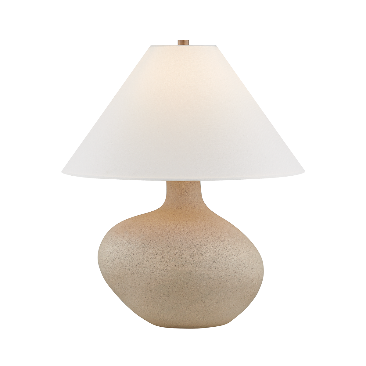 Rebecca Table Lamp - Ceramic Rough Sand | ready to ship!