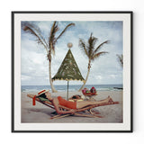 Palm Beach Idyll by Slim Aarons - Black Maple