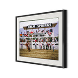Palm Springs Rodeo by Slim Aarons - Black Maple