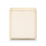 Paula Nightstand - Beige Painted Linen | shipping 09/25/2026