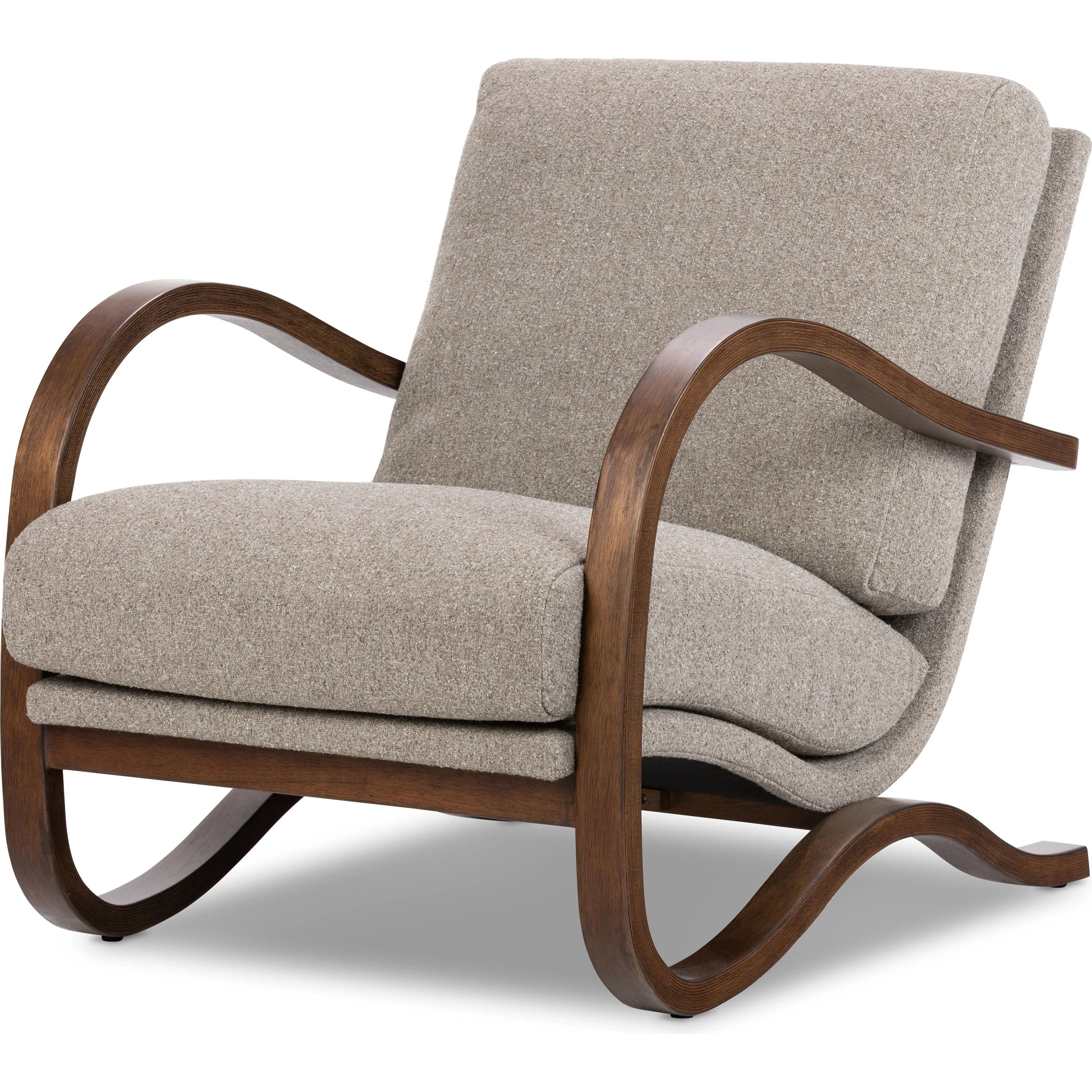 Paxon Weslie Feather Chair  Four Hands