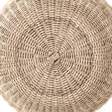 Phoenix Outdoor Accent Stool - Vintage White | shipping 10/15/2026