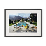 Poolside Gossip by Slim Aarons - Black Maple