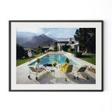 Poolside Gossip by Slim Aarons - Black Maple