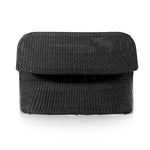 Featuring Portia Vintage Coal Outdoor Dining Bench by Four Hands at Amethyst Home. Based off a vintage shape, all-weather wicker seating brings dramatic curves to this statement-making dining bench.Overall Dimensions: 50.00"w x 27.00"d x 34.00"hWeight : 69.22 lbsMaterials : 100% Polyethylene, Iron. Amethyst Home provides interior design, new construction, custom furniture, and area rugs in the Winter Garden metro area