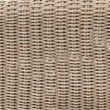 Featuring Portia Vintage White Outdoor Chaise by Four Hands at Amethyst Home. Strike a pose. Based off a vintage shape, all-weather wicker is subtly curved and set atop a minimal frame made of solid teak. A stylish statement piece and seating option for both indoors and out. Cover or store inside during inclement weather and when not in use.Overall Dimensions: 24.00"w x 80.50"d x 2. Amethyst Home provides interior design, new construction, custom furniture, and area rugs in the Monterey metro area