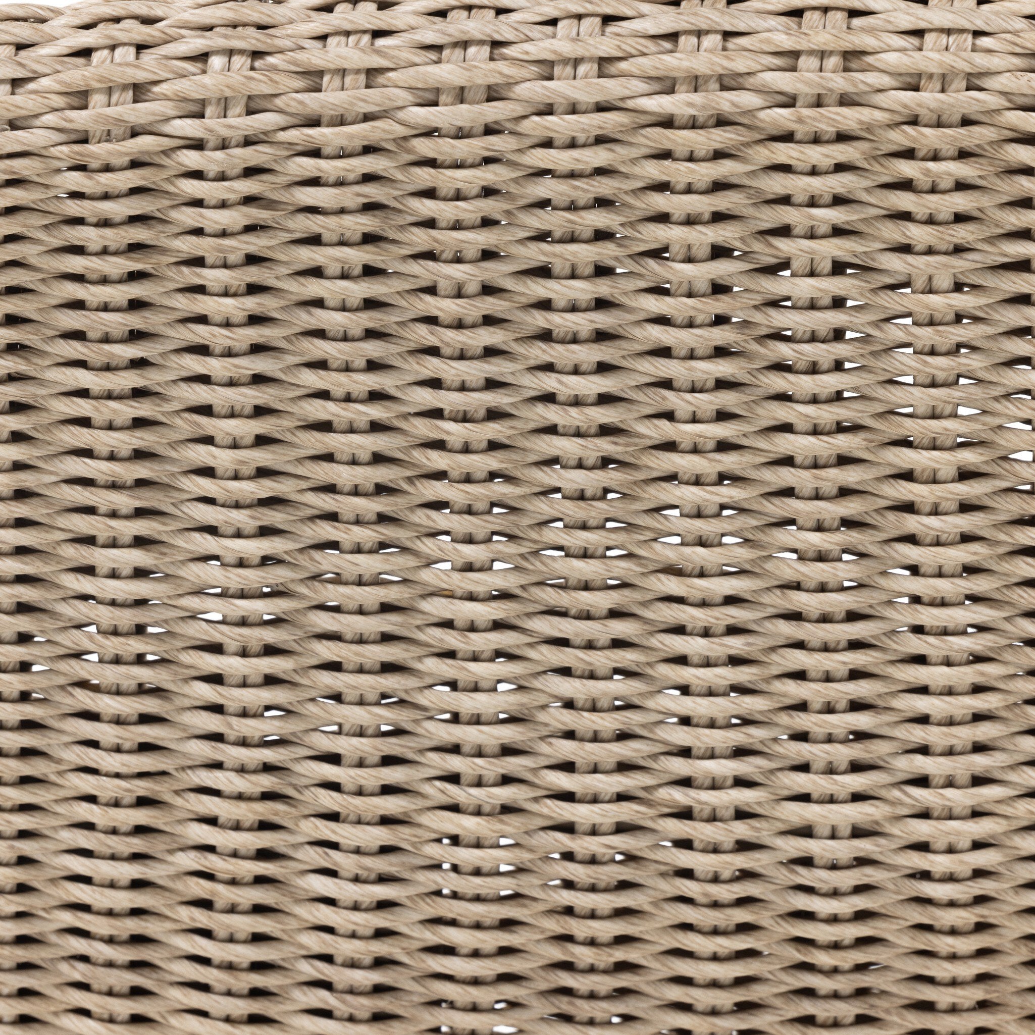 Featuring Portia Vintage White Outdoor Chaise by Four Hands at Amethyst Home. Strike a pose. Based off a vintage shape, all-weather wicker is subtly curved and set atop a minimal frame made of solid teak. A stylish statement piece and seating option for both indoors and out. Cover or store inside during inclement weather and when not in use.Overall Dimensions: 24.00"w x 80.50"d x 2. Amethyst Home provides interior design, new construction, custom furniture, and area rugs in the Monterey metro area