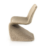Featuring Portia Vintage White Outdoor Dining Bench by Four Hands at Amethyst Home. Based off a vintage shape, all-weather wicker seating brings dramatic curves to this statement-making dining bench.Overall Dimensions: 50.00"w x 27.00"d x 34.00"hWeight : 69.22 lbsMaterials : 100% Polyethylene, Iron. Amethyst Home provides interior design, new construction, custom furniture, and area rugs in the Alpharetta metro area