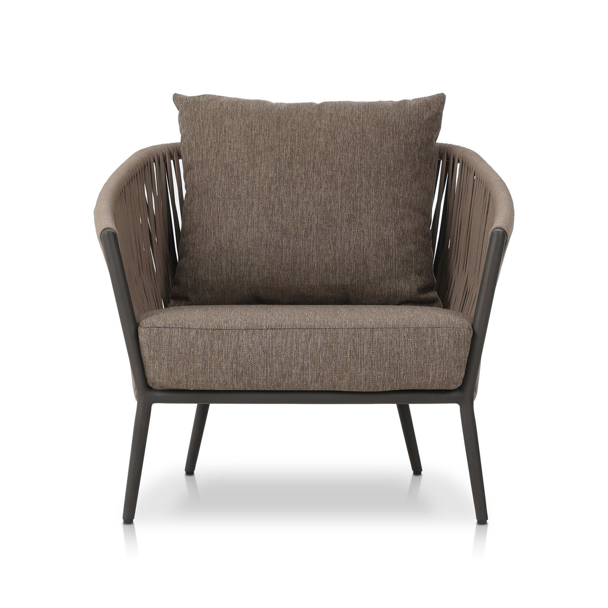 Porto Ellor Brown Outdoor Chair | ready to ship!