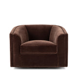 Presley Swivel Chair - Monte Chocolate | shipping 10/10/2026