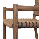 Pura Outdoor Dining Chair - Faux Dark Hyacinth | shipping 12/15/2026