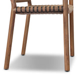 Pura Outdoor Dining Chair - Faux Dark Hyacinth | shipping 12/15/2026