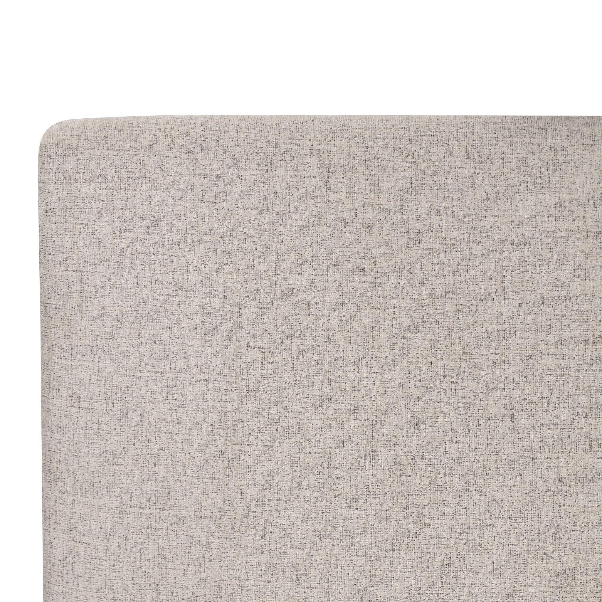 Featuring Quincy Plushtone Linen Bed by Four Hands at Amethyst Home. Modern, clean shaping meets inflated comfort with this padded, upholstered bed frame in a textural boucle-like pattern.KingOverall Dimensions: 89.25"w x 92.25"d x 48.00"hWeight: 234.79 lbsQueenOverall Dimensions: 73.00"w x 92.25"d x 48.00"hWeight: 188.38 lbsMaterials : 100% Polyester, Solid Parawood. Amethyst Home provides interior design, new construction, custom furniture, and area rugs in the Scottsdale metro area