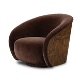 Rainey Swivel Chair - Monte Chocolate | shipping 12/25/2026