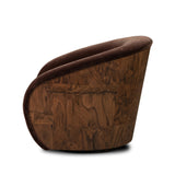 Rainey Swivel Chair - Monte Chocolate | shipping 12/25/2026