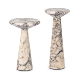 Ravine Marble Accent Table- Set Of 2 - Calacatta Viola | shipping 11/11/2026