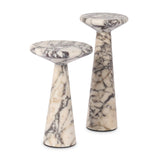Ravine Marble Accent Table- Set Of 2 - Calacatta Viola | shipping 11/11/2026