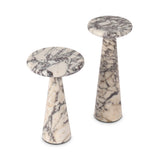 Ravine Marble Accent Table- Set Of 2 - Calacatta Viola | shipping 11/11/2026