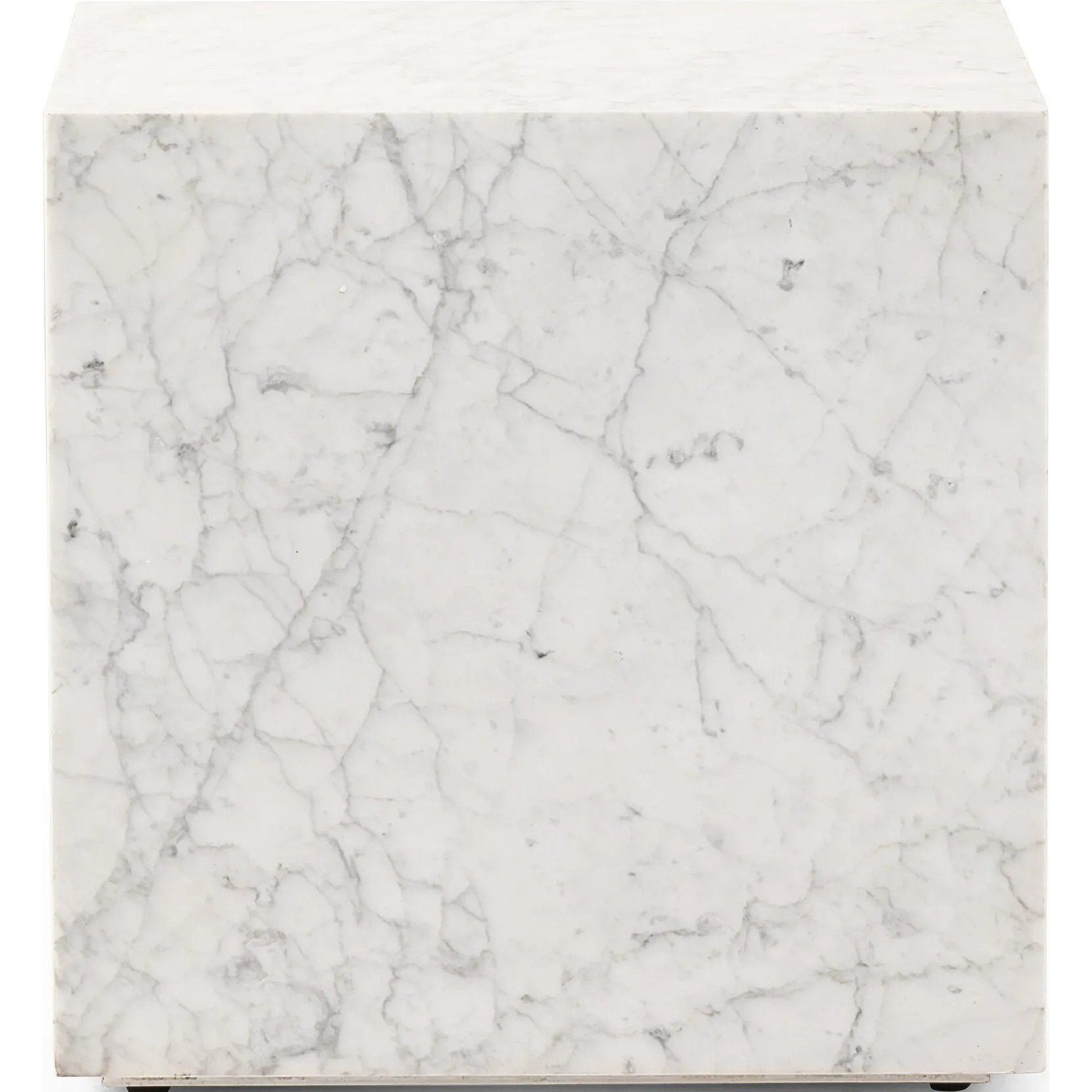 Featuring Reina Carrara Marble End Table by Four Hands at Amethyst Home. A study in simplicity. Carved from Carrara marble for a clean, modern statement in any space.
Overall Dimensions: 19.75" L x 19.75 " W x 19.75" H
Materials: Carrara Solid, Poplar PlywoodWeight: 130.07 lbs. Amethyst Home provides interior design, new home construction design consulting, vintage area rugs, and lighting in the Washington metro area.