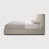 Featuring Revive Removable Linen Sand Bed by Ethnicraft at Amethyst Home. Find solace in the Revive bed, where comfort meets practicality. Its linen headboard, effortlessly removable for dry cleaning, ensures a fresh and inviting space. Stitched details add a touch of refined elegance and create a soft backdrop that whispers tranquility into the bedroom.Overall Dimensions: 85.5". Amethyst Home provides interior design, new construction, custom furniture, and area rugs in the Los Angeles metro area