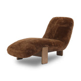 Rivas Chaise - Ochre Shearling | shipping 10/25/2026