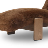 Rivas Chaise - Ochre Shearling | shipping 10/25/2026
