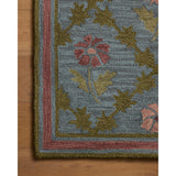 Chris Loves Julia x Loloi Norah Denim / Rose Rug