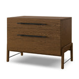 Rosedale Wide Filing Cabinet - Amber Oak Veneer | shipping 12/15/2026