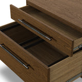 Rosedale Wide Filing Cabinet - Amber Oak Veneer | shipping 12/15/2026
