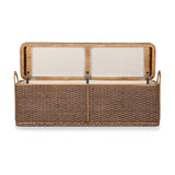 Rowina Trunk - Natural Brown Rattan | shipping 09/25/2026
