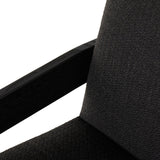 Roxy Dining Armchair - Gibson Black | shipping 11/10/2026