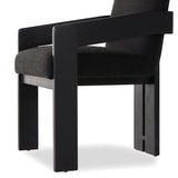 Roxy Dining Armchair - Gibson Black | shipping 11/10/2026