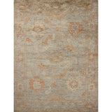 Micah Silver / Rust Hand-Knotted Rug