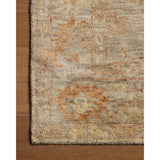 Micah Silver / Rust Hand-Knotted Rug