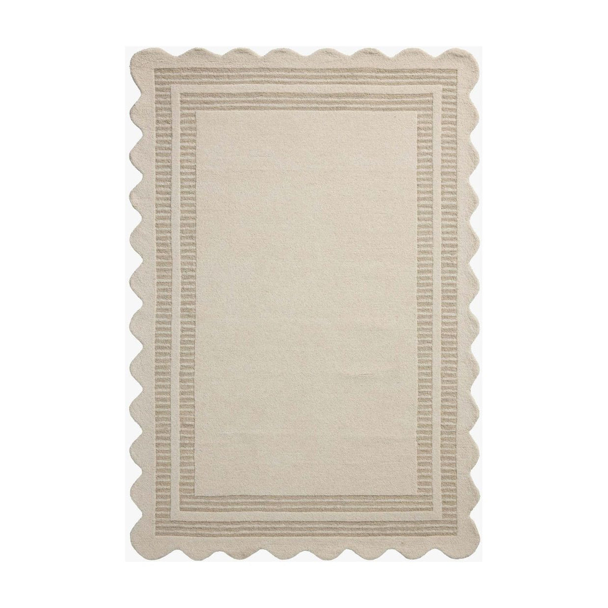 Chris Loves Julia × Loloi Scottie Ivory / Grey Rug