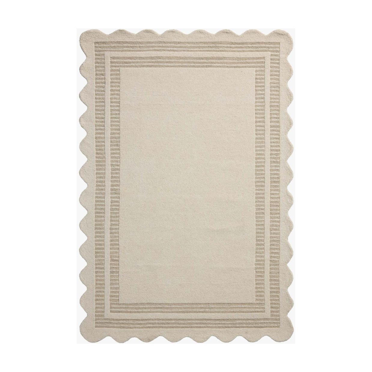 Chris Loves Julia × Loloi Scottie Ivory / Grey Rug