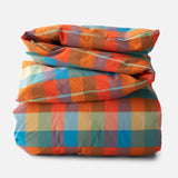 Woven Plaid Duvet