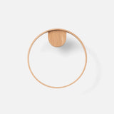 Oak Towel Ring