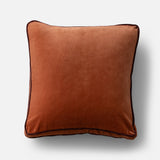 Velvet Piped Pillow Cover