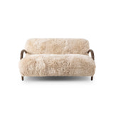 Sandro Settee - Champagne Mongolian Fur | shipping 09/04/2026