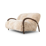 Sandro Settee - Champagne Mongolian Fur | shipping 09/04/2026