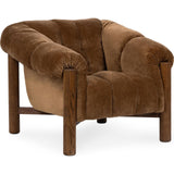 Sansa Upholstered Accent Chair - Bronze  Amethyst Home