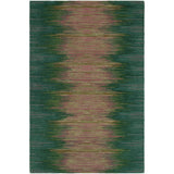 Sardinia Ikat Ombre Green Rug