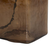Saylor Floor Lamp - Brown Cast Glass | shipping 08/28/2026