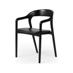 Featuring Amare Sonoma Black Dining Armchair by Four Hands at Amethyst Home. Make it monochromatic. Inspired by simple Scandinavian styling, solid ash forms a shapely open frame for top-grain leather seating.
Overall Dimensions: 22"W x 22"L x 32"HColors: Black, Sonoma BlackMaterials: Solid Ash , Top Grain LeatherWeight: 13.89
Seat Depth: 17.25"Seat Height: 19"Arm Height from Floo. Amethyst Home provides interior design, new construction, custom furniture and area rugs in the Kansas City metro area