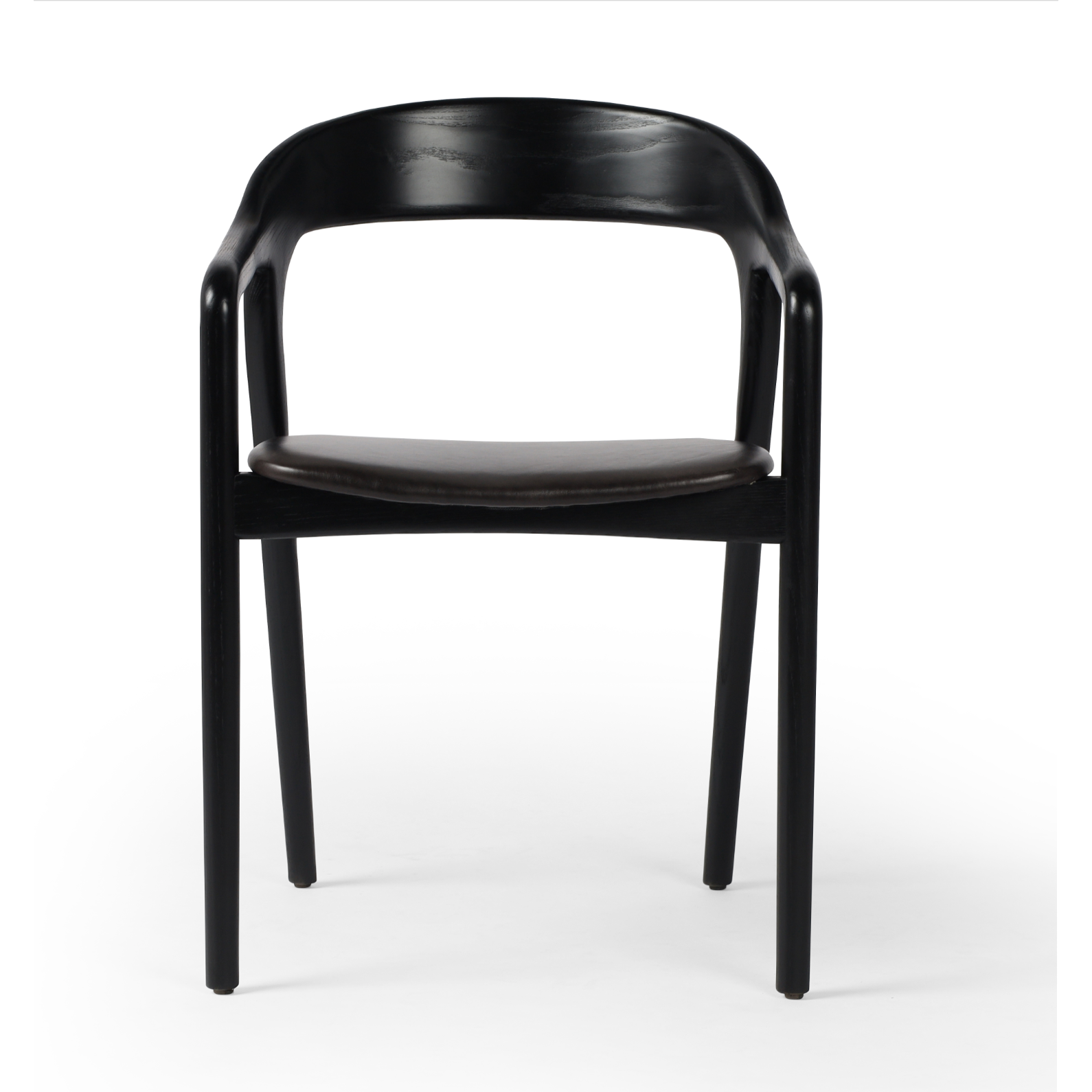 Featuring Amare Sonoma Black Dining Armchair by Four Hands at Amethyst Home. Make it monochromatic. Inspired by simple Scandinavian styling, solid ash forms a shapely open frame for top-grain leather seating.
Overall Dimensions: 22"W x 22"L x 32"HColors: Black, Sonoma BlackMaterials: Solid Ash , Top Grain LeatherWeight: 13.89
Seat Depth: 17.25"Seat Height: 19"Arm Height from Floor. Amethyst Home provides interior design, new construction, custom furniture and area rugs in the Alpharetta metro area
