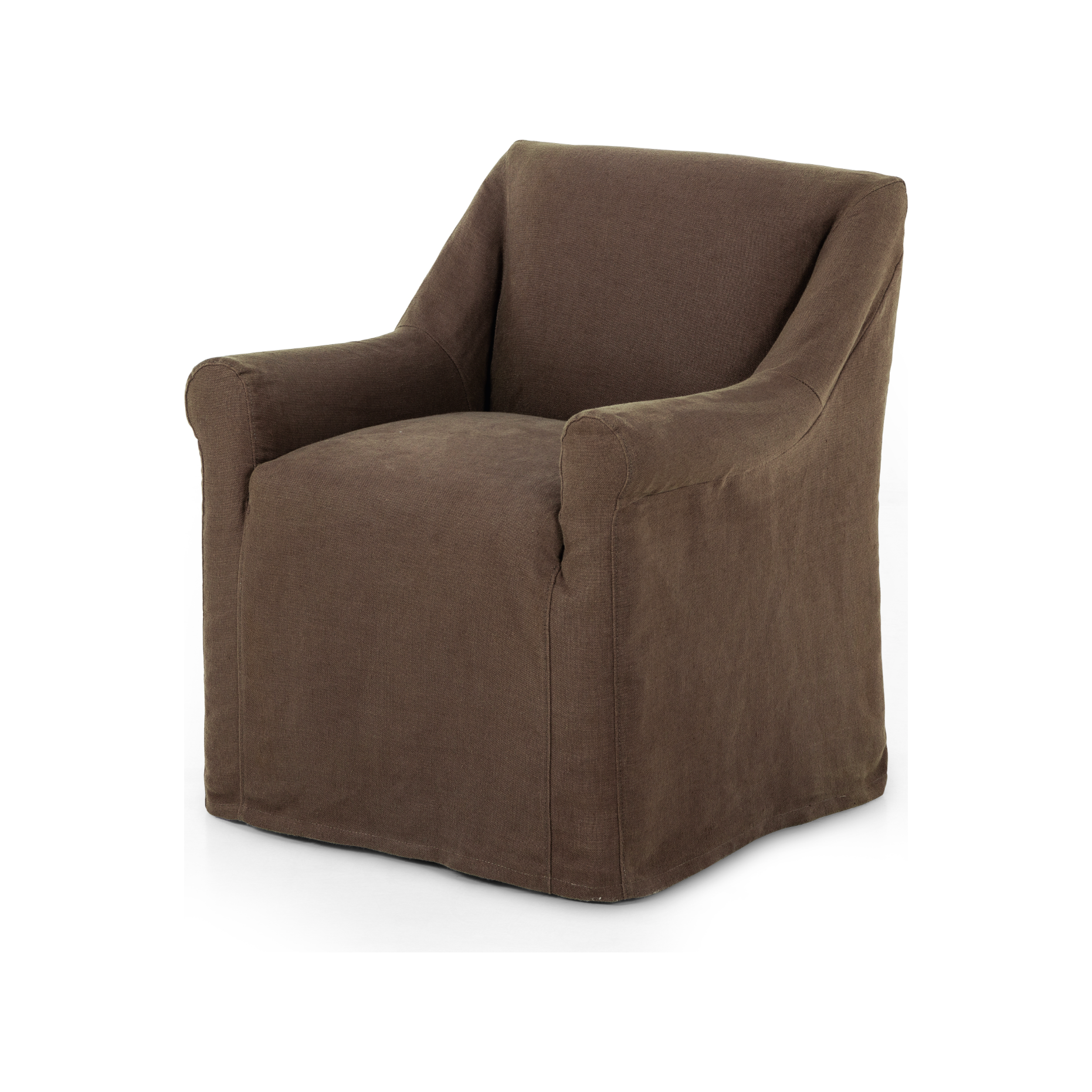 Sit back and relax, with rolled arms and a relaxed drape. Libeco™-sourced Belgian linens are artisan-made and 100% natural. Certified Oeko-Tex® STANDARD 100, slipcovered styles are fully removable and machine-washable for easy care. Amethyst Home provides interior design, new construction, custom furniture and area rugs in the Miami metro area.