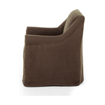 Sit back and relax, with rolled arms and a relaxed drape. Libeco™-sourced Belgian linens are artisan-made and 100% natural. Certified Oeko-Tex® STANDARD 100, slipcovered styles are fully removable and machine-washable for easy care. Amethyst Home provides interior design, new construction, custom furniture and area rugs in the Malibu metro area.