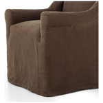 Sit back and relax, with rolled arms and a relaxed drape. Libeco™-sourced Belgian linens are artisan-made and 100% natural. Certified Oeko-Tex® STANDARD 100, slipcovered styles are fully removable and machine-washable for easy care. Amethyst Home provides interior design, new construction, custom furniture and area rugs in the St Paul metro area.