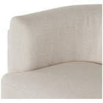 Featuring Hartley Dover Crescent Sofa by Four Hands at Amethyst Home. A true showstopper. A fully upholstered outer frame cradles this classic sofa upholstered in a subtly textured performance fabric. Performance fabrics are specially created to withstand spills, stains, high traffic and wear, ensuring long-term comfort and unmatched durability.Overall Dimens. Amethyst Home provides interior design, new home construction design consulting, vintage area rugs, and lighting in the Atlanta metro area.